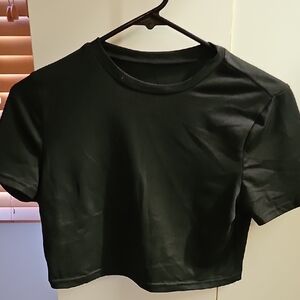 Black Crop Top